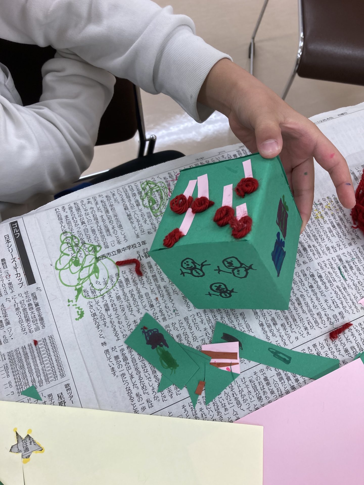 放課後の図工教室ーだれの顔-4